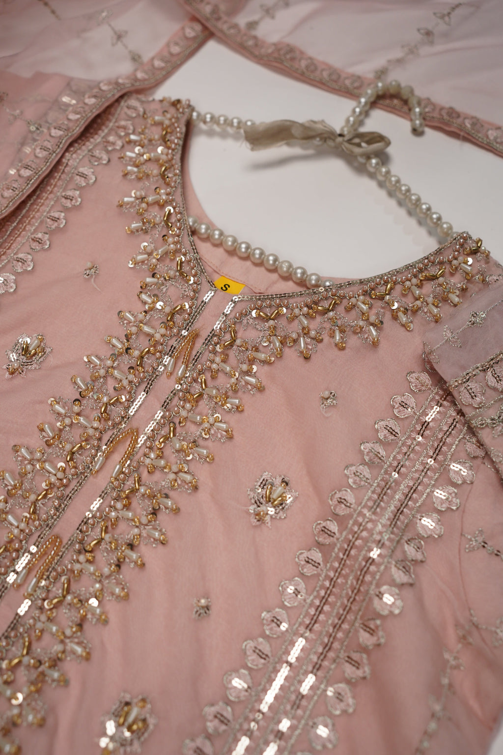 Tehwar - Luxury Organza Outfit - Festive Collection - Ready to Wear - Eid25 - TEHV8D2-SD