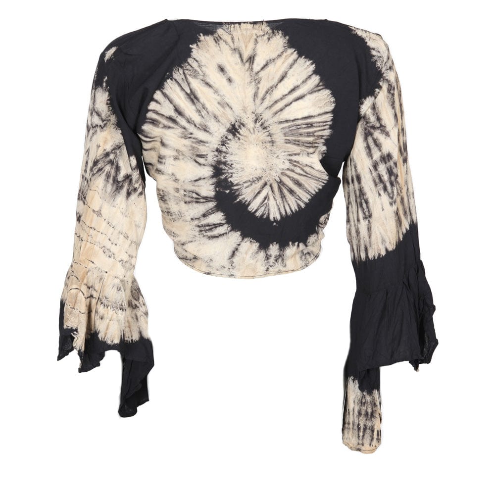 Bell Sleeve Wrap Top