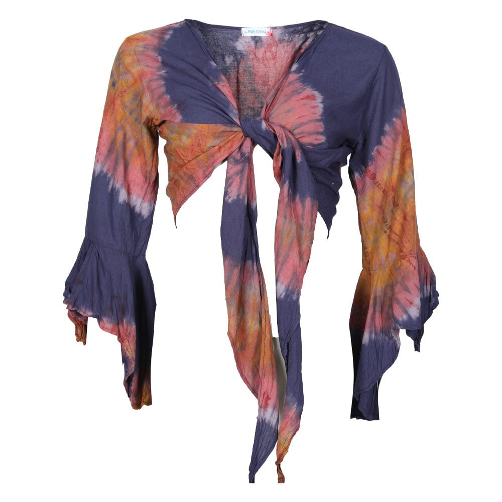 Bell Sleeve Wrap Top